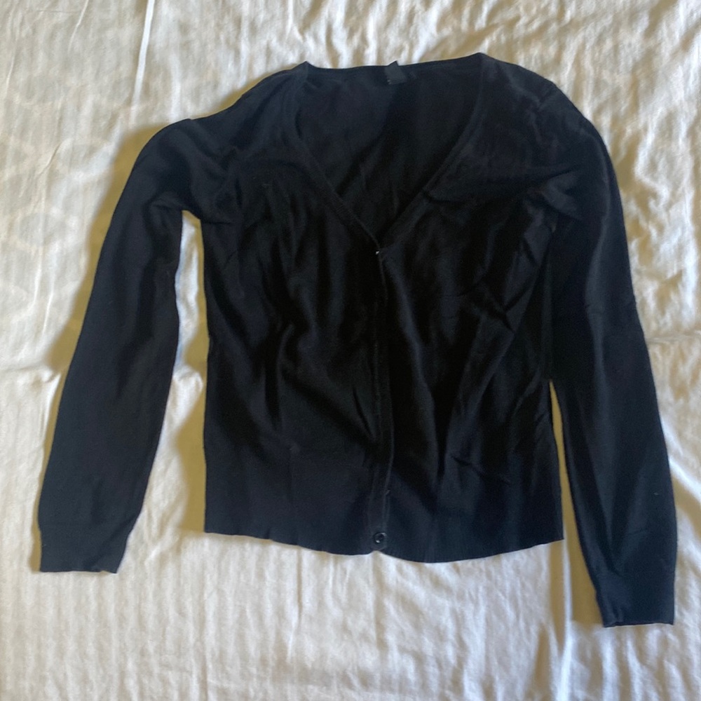 Black cardigan size med